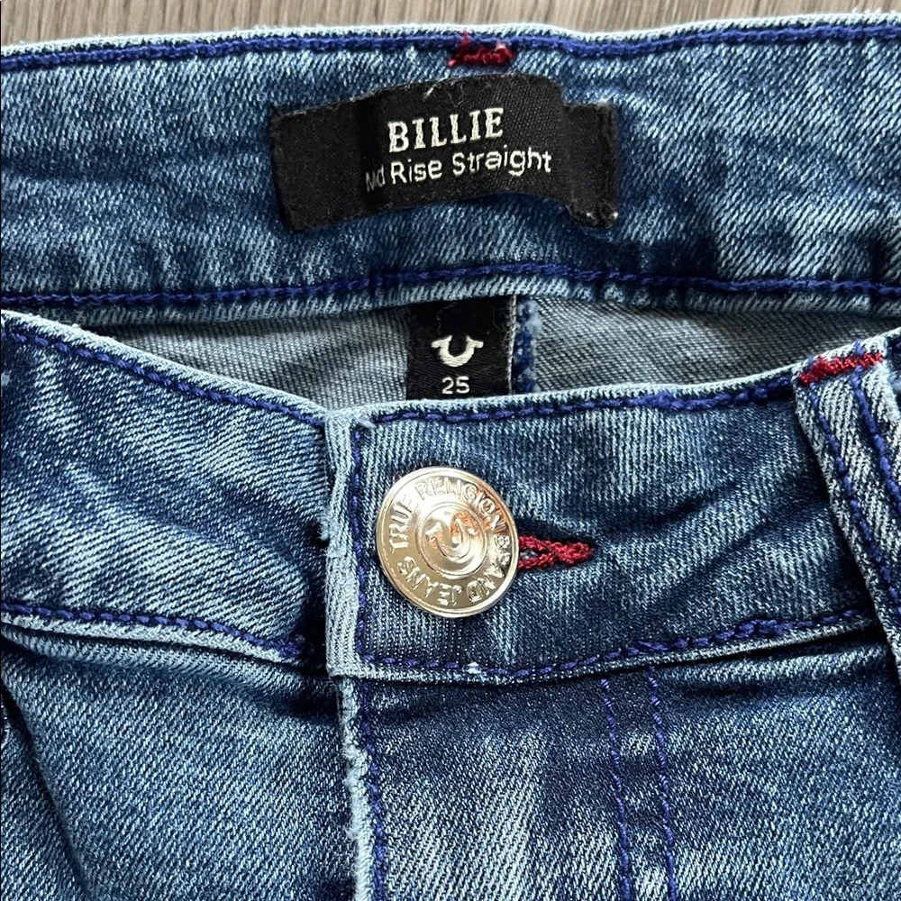 True Religion Straight Leg Jeans - Picture 3 of 7